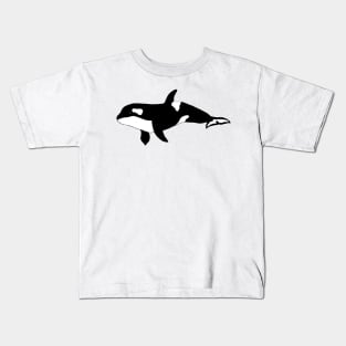 Orca Swimming Kids T-Shirt